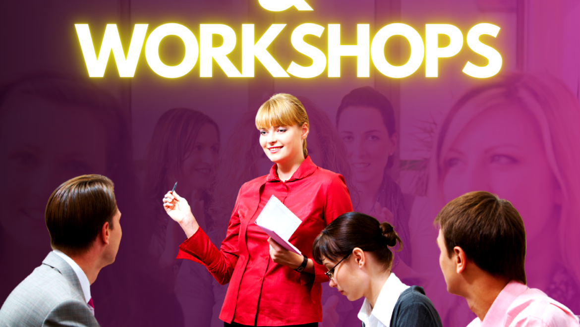 Join me for my live workshops and therapy trainings