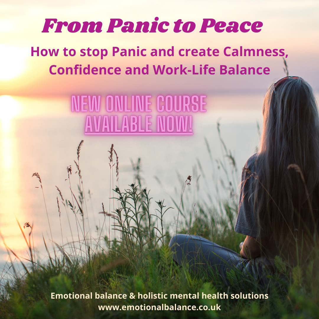 From Panic to Peace NEW Online course available NOW!